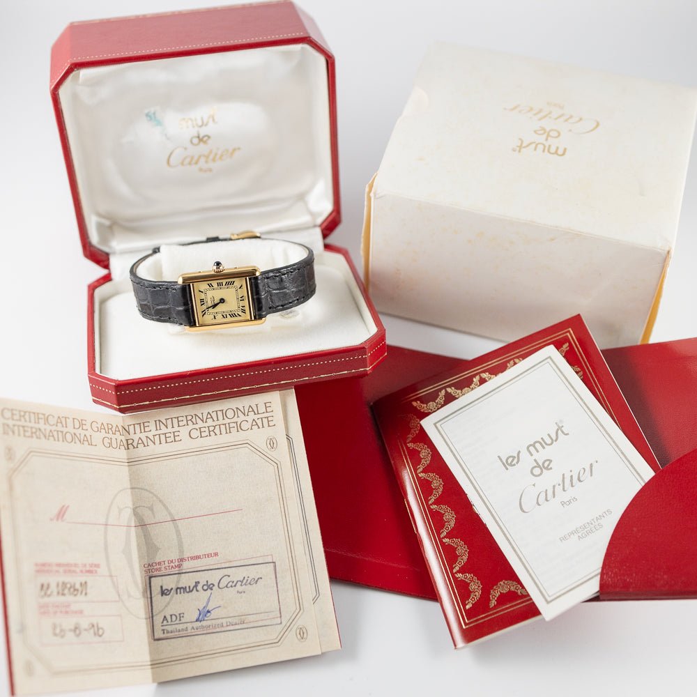CARTIER SM MUST DE TANK REF.1613