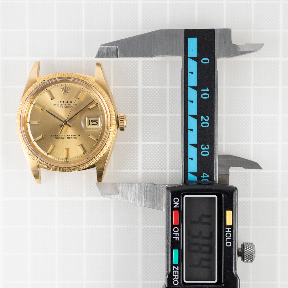 ROLEX DATEJUST Ref.1607 Bark No Lum
