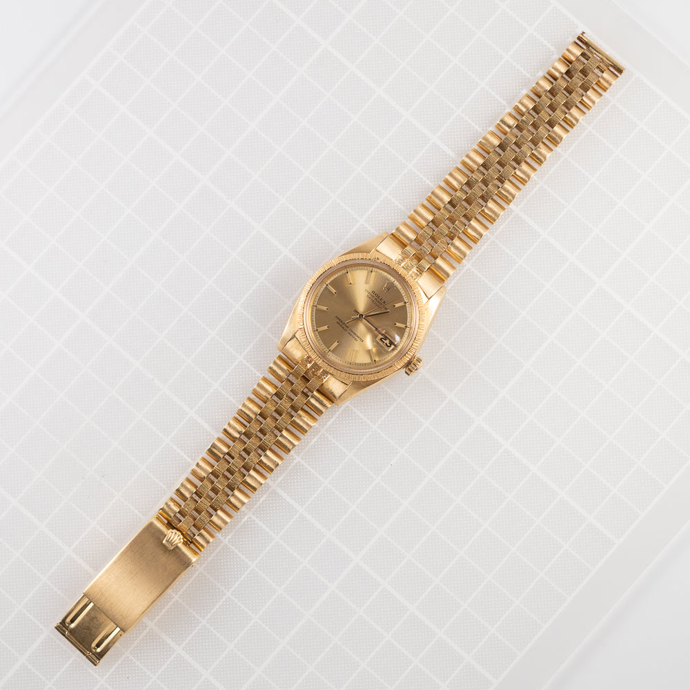 ROLEX DATEJUST Ref.1607 Bark No Lum