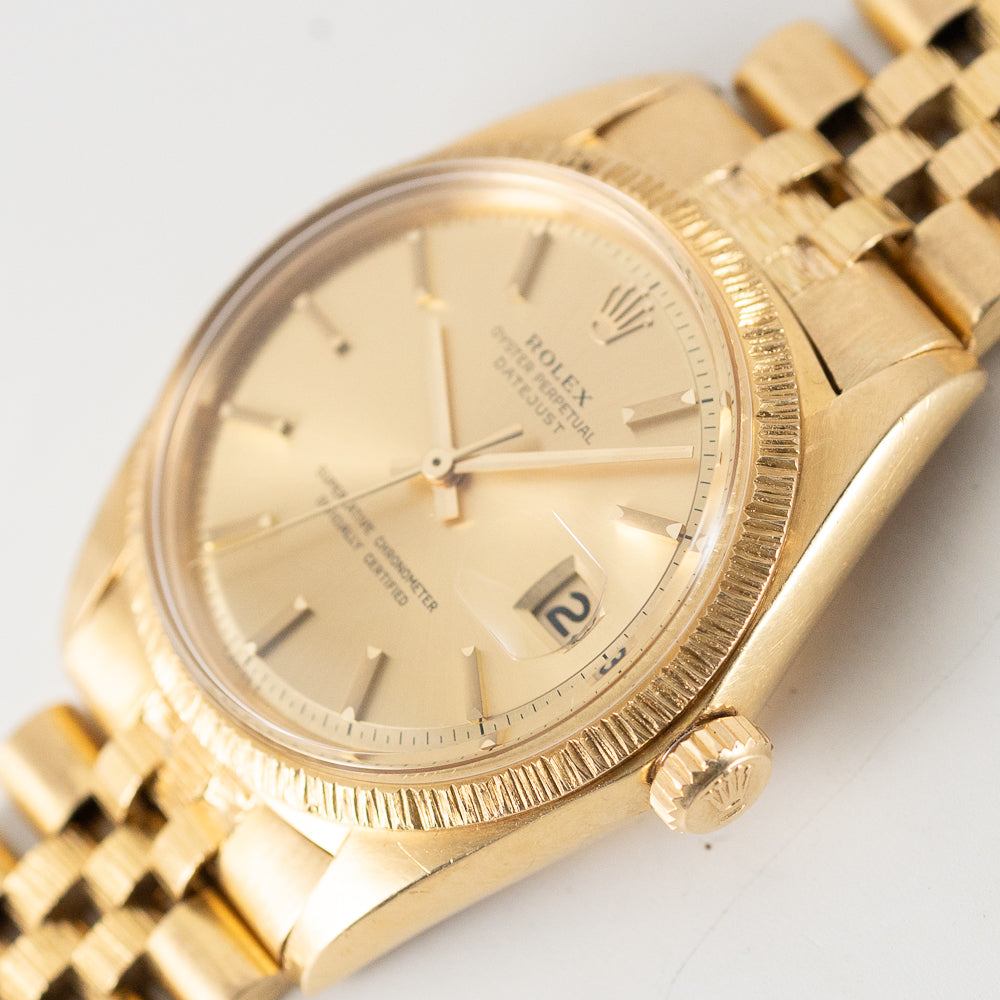 ROLEX DATEJUST Ref.1607 Bark No Lum