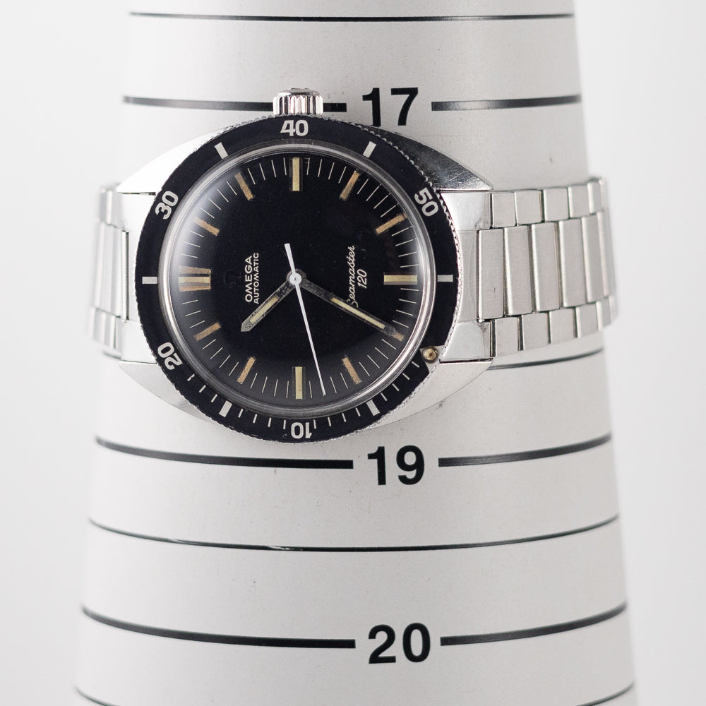 OMEGA 時計 Watch OMEGA Seamaster120 Ref.165.027 NO DATE Ref.1067 FLAT LINK BRACELET