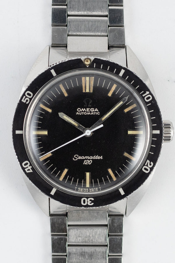 OMEGA Seamaster120 Ref.165.027 NO DATE Ref.1067 FLAT LINK BRACELET