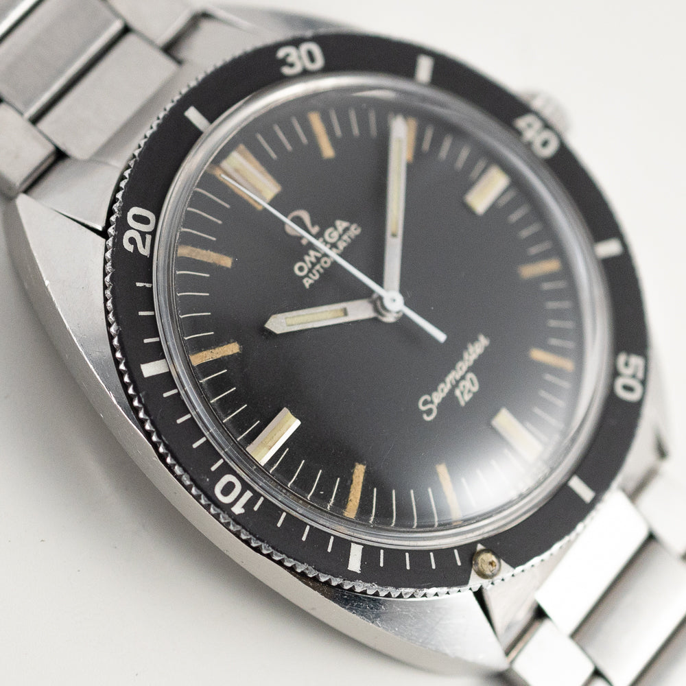 OMEGA Seamaster120 Ref.165.027 NO DATE Ref.1067 FLAT LINK BRACELET