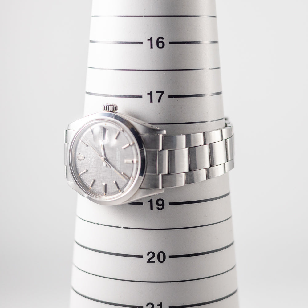 ROLEX DATEJUST Ref.1600 Grey Linen Dial