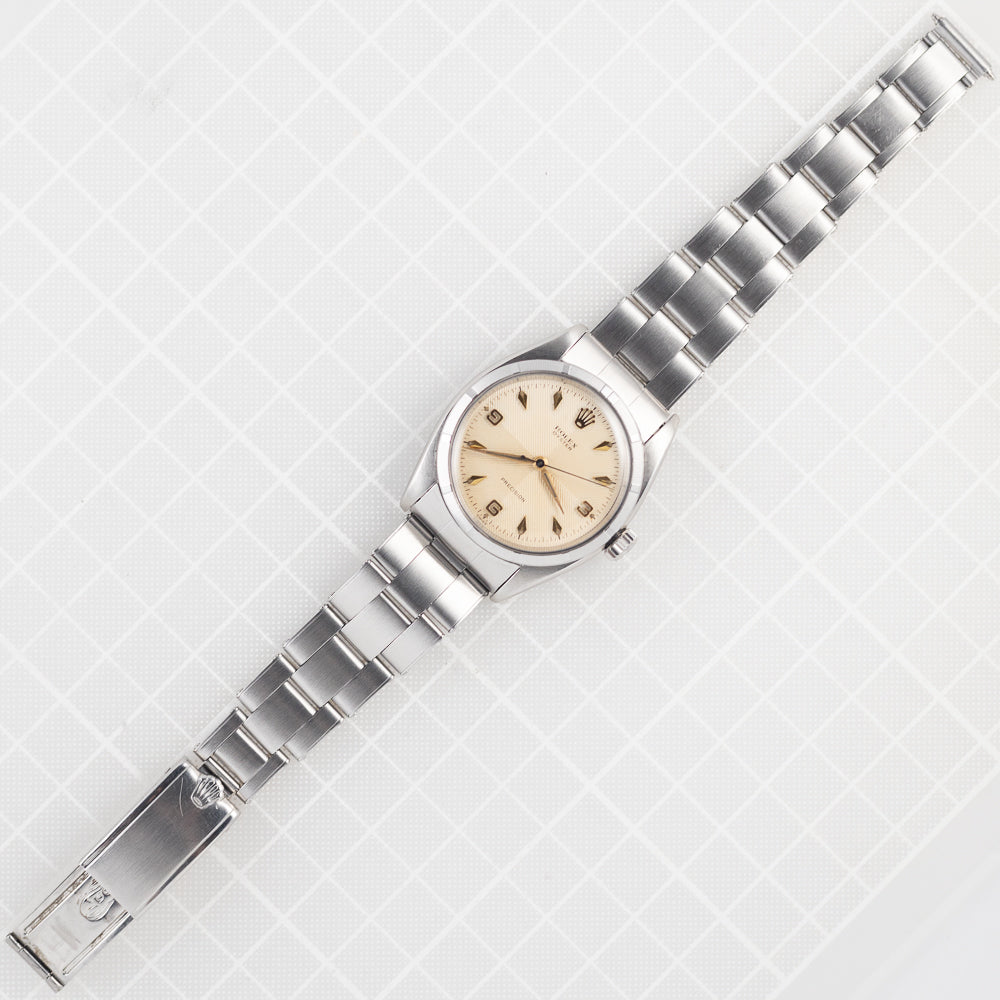 ROLEX OYSTER  Ref.6427 Herringbone Dial