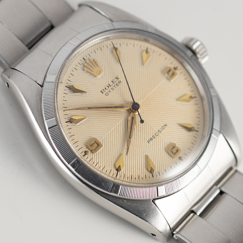 ROLEX OYSTER  Ref.6427 Herringbone Dial
