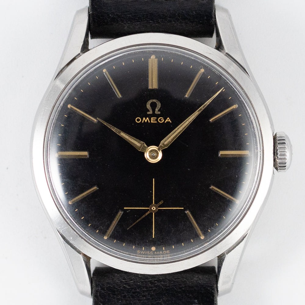 OMEGA Ref.2639 Black Gilt Dial – TIMEANAGRAM