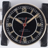 ROLEX OYSTER ROYAL Flatback Black Mirror SECTOR DIAL  Cal.10 1/2 Open Face