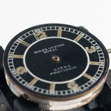 ROLEX OYSTER ROYAL Flatback Black Mirror SECTOR DIAL  Cal.10 1/2 Open Face