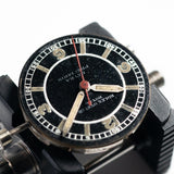 ROLEX OYSTER ROYAL Flatback Black Mirror SECTOR DIAL  Cal.10 1/2 Open Face