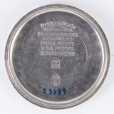 ROLEX OYSTER ROYAL Flatback Black Mirror SECTOR DIAL  Cal.10 1/2 Open Face