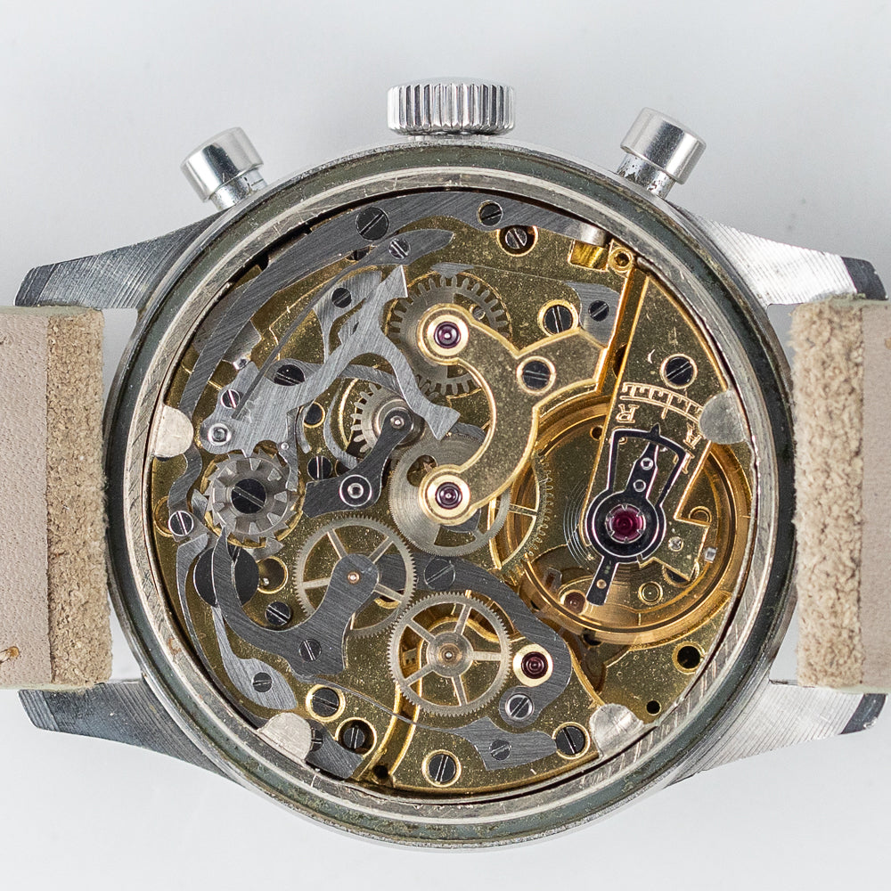 LEONIDAS 38mm Water-resistant Chronograph Valjoux 22 – TIMEANAGRAM