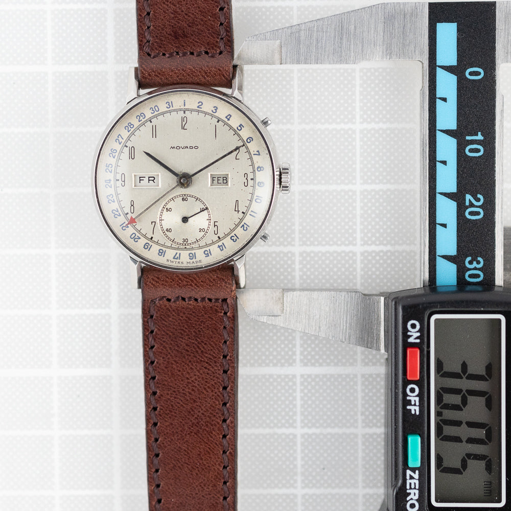 MOVADO Ref.14733 Triple Calendar German – TIMEANAGRAM