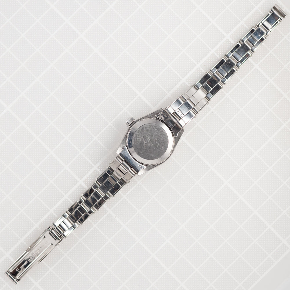 ROLEX OYSTER PERPETUAL Ref.6718 No Date BLACK RADIAL DIAL