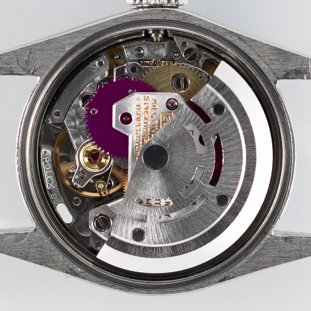 ROLEX OYSTER PERPETUAL Ref.6718 No Date BLACK RADIAL DIAL
