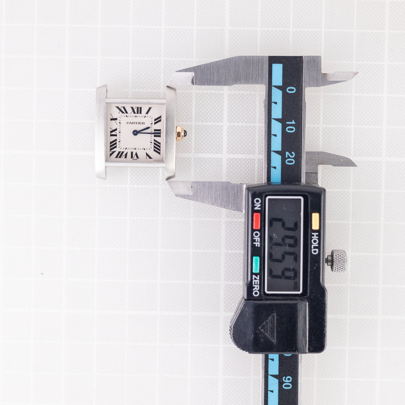 CARTIER MM TANK FRANCAISE Ref.2301 w.BOX and Paper