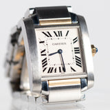 CARTIER MM TANK FRANCAISE Ref.2301 w.BOX and Paper