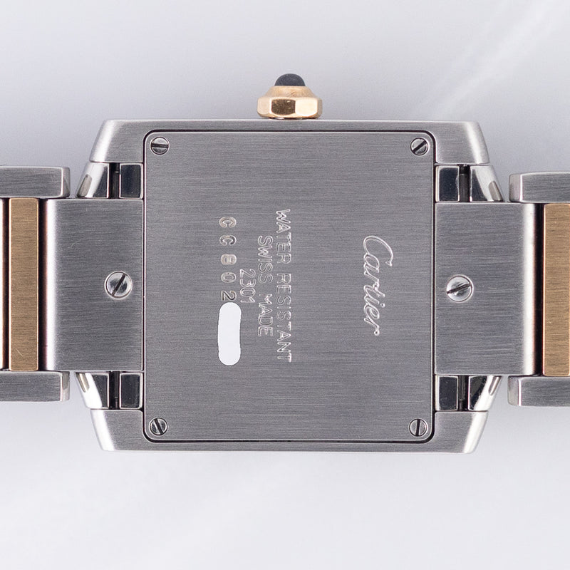 CARTIER MM TANK FRANCAISE Ref.2301 w.BOX and Paper