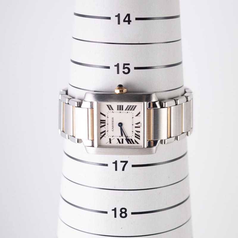 CARTIER MM TANK FRANCAISE Ref.2301 w.BOX and Paper