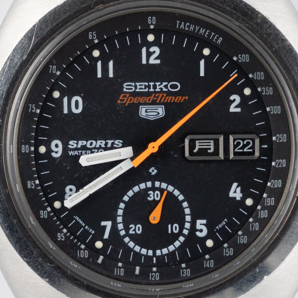 SEIKO 5 SPORTS SPEED TIMER REF.6139-7012