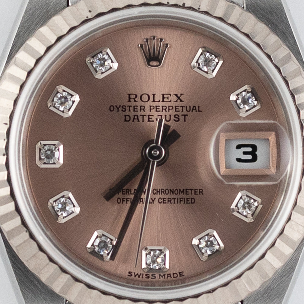ROLEX DATEJUST Ref.79174G 10 Points Diamond