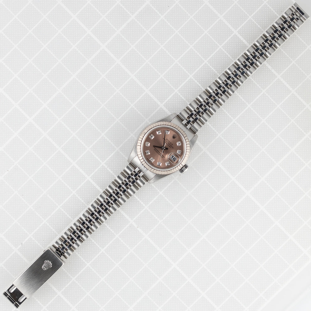 ROLEX DATEJUST Ref.79174G 10 Points Diamond