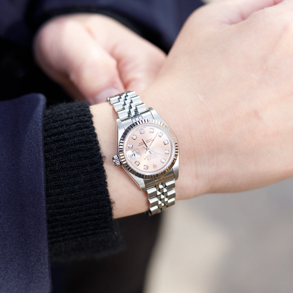 ROLEX DATEJUST Ref.79174G 10 Points Diamond