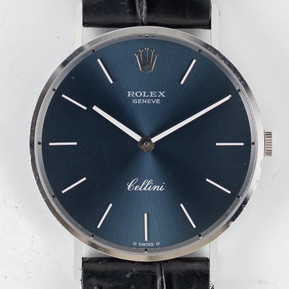 ROLEX Cellini Ref.3833 BLUE DIAL