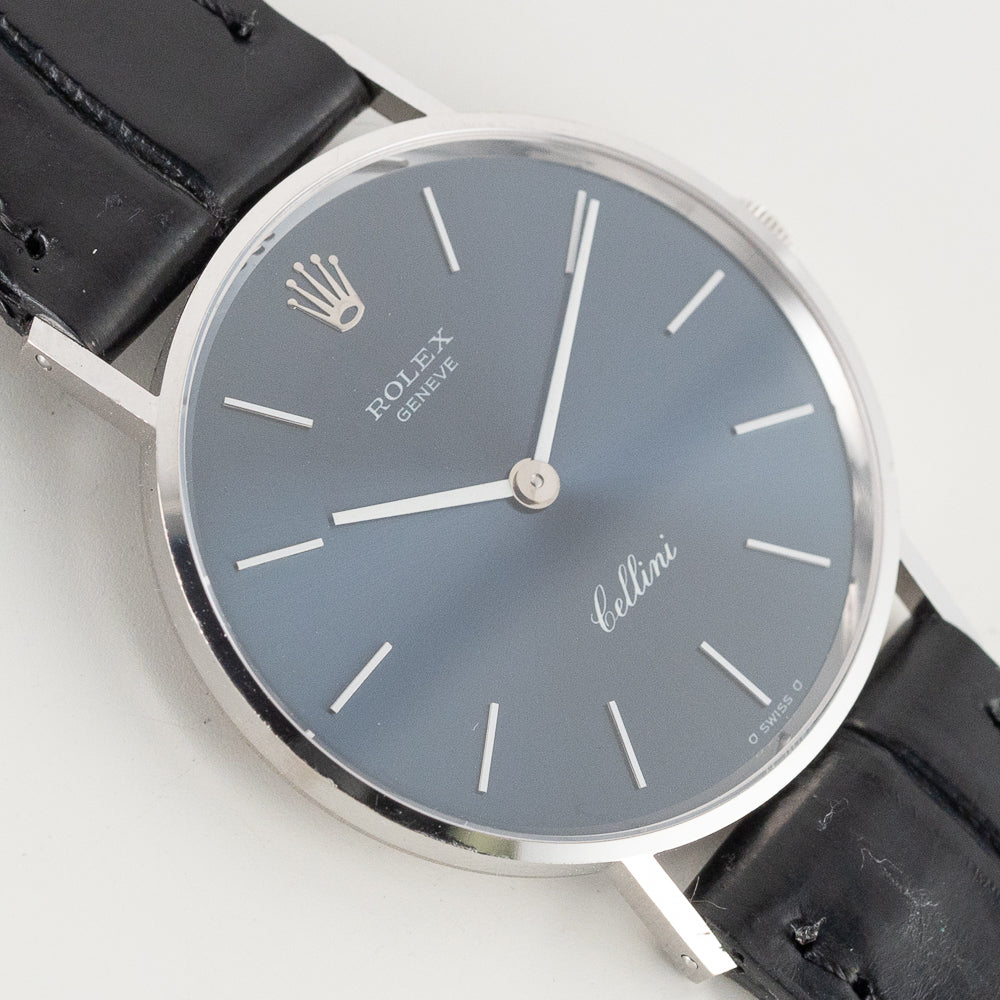 ROLEX Cellini Ref.3833 BLUE DIAL