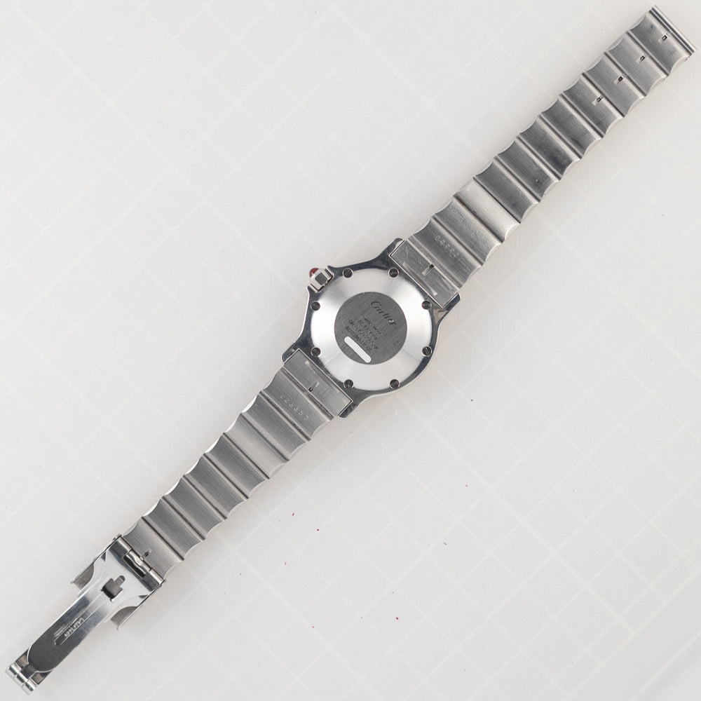 CARTIER LM SANTOS OCTAGON REF.2966  Burgundy