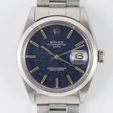 ROLEX OYSTER PERPETUAL DATE Ref.1500 Blue Mosaic