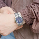 ROLEX OYSTER PERPETUAL DATE Ref.1500 Blue Mosaic