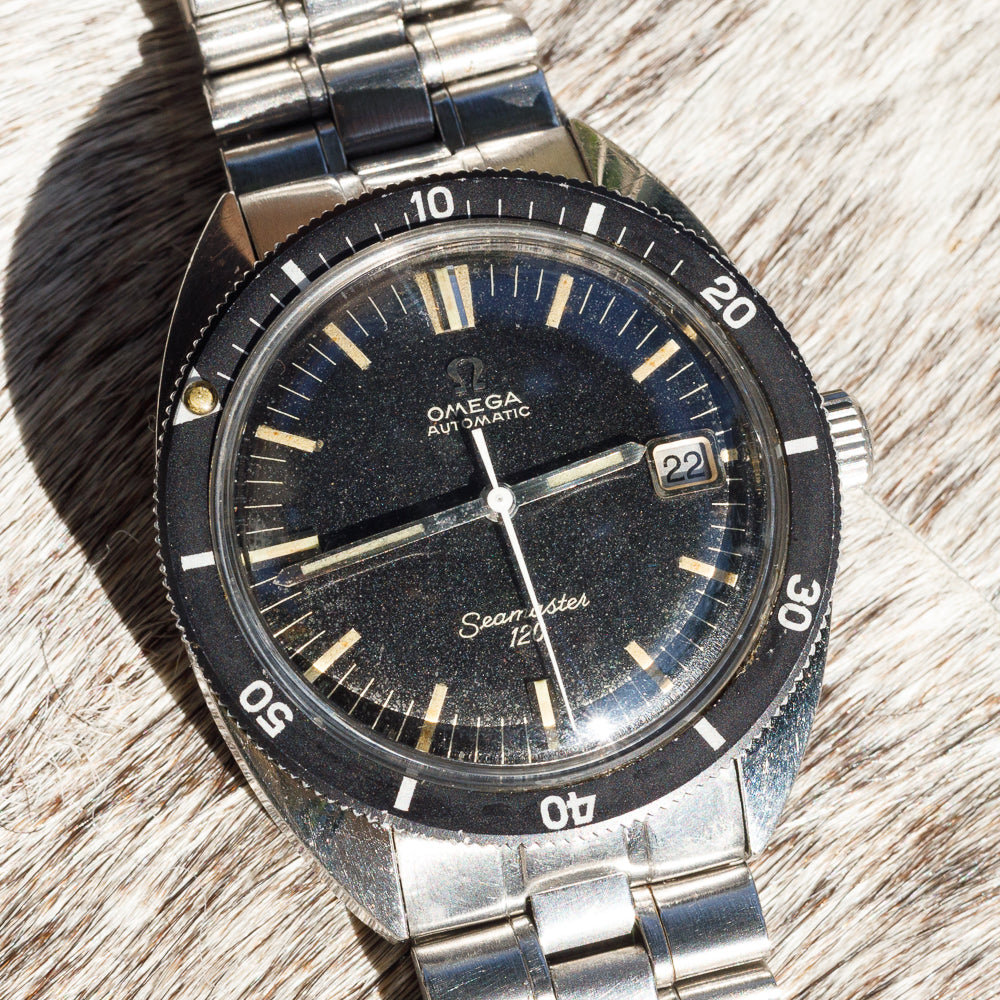 OMEGA Seamaster120 Ref.166.00027 Black Gilt Dial