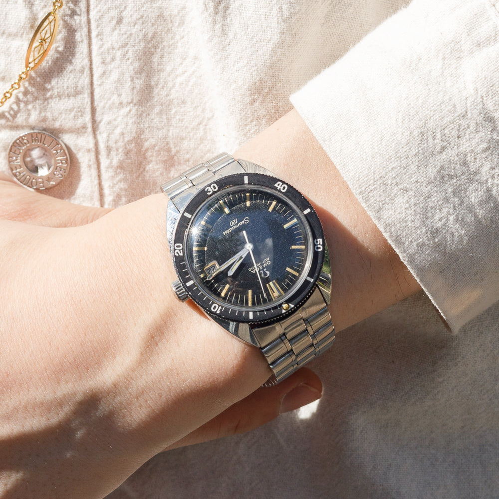 OMEGA Seamaster120 Ref.166.00027 Black Gilt Dial