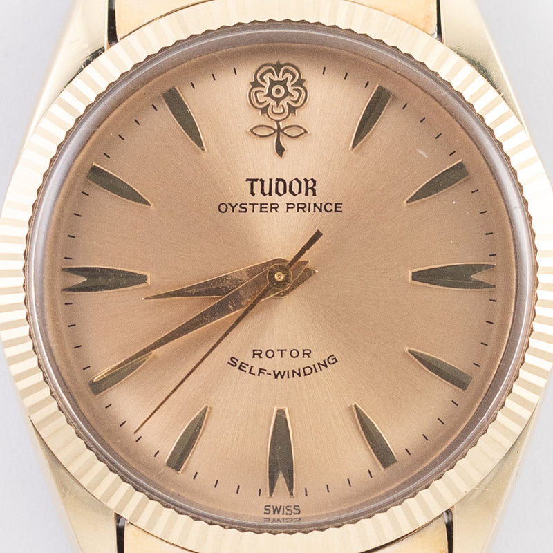 TUDOR OYSTER PRINCE Ref.7963 Fluted Bezel with Ref.6635 Bracelet