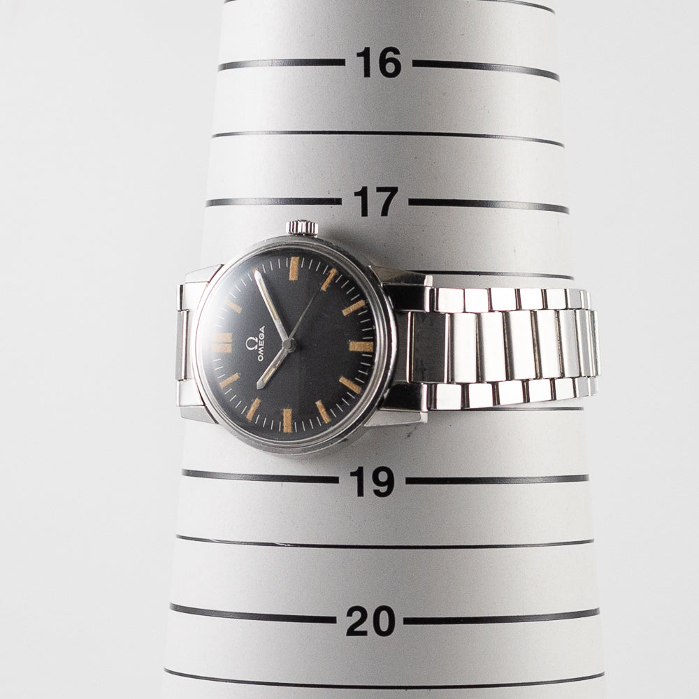 OMEGA Ref.135.012 Black Matte Dial with Ref.1035 FALT LINK