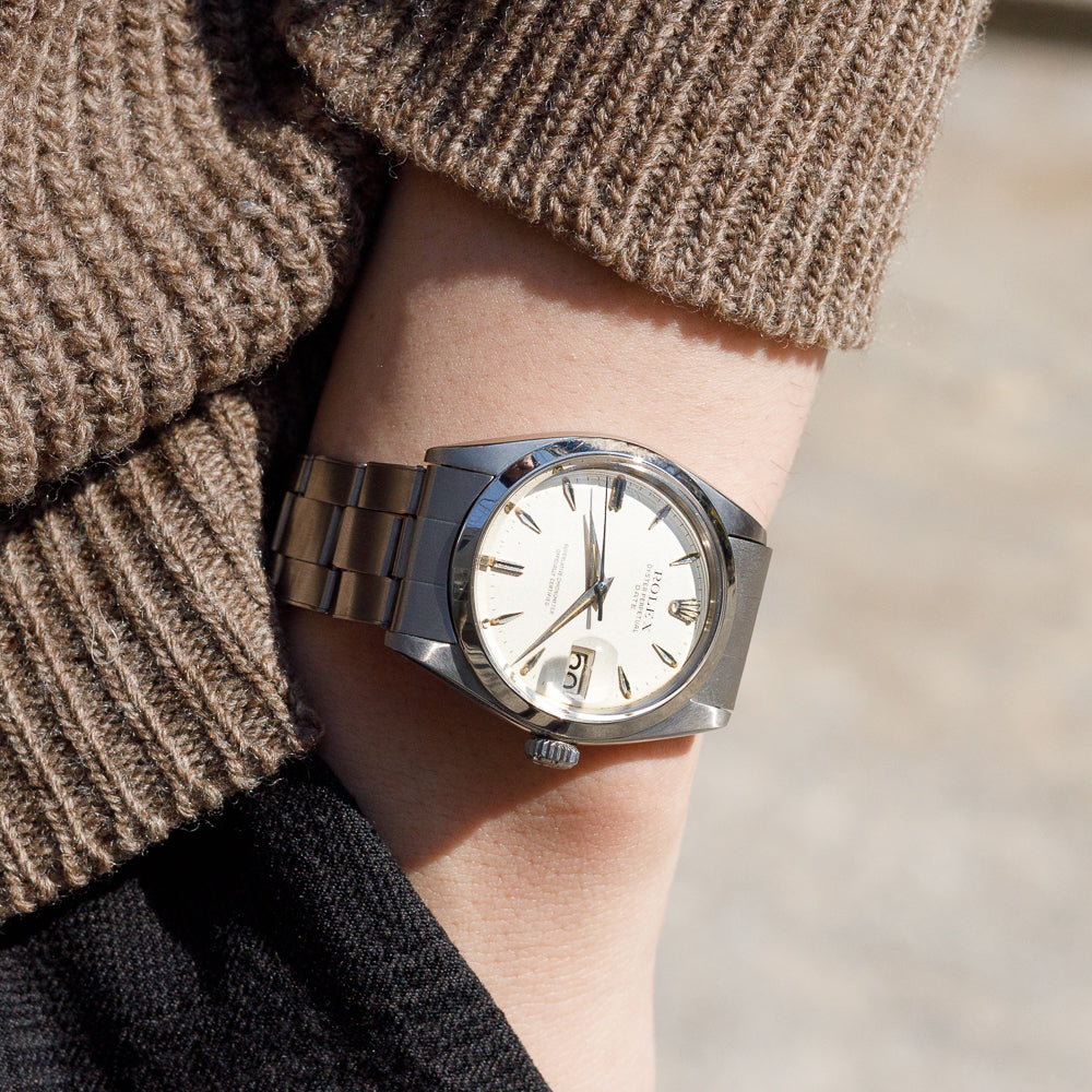 ROLEX OYSTER PERPETUAL DATE Ref.1500 Big Logo