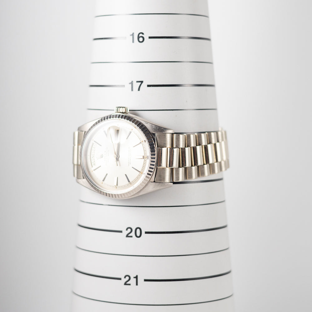 ROLEX THE DAY-DATE Ref.1803 “Doorstop Dial” 18k white gold