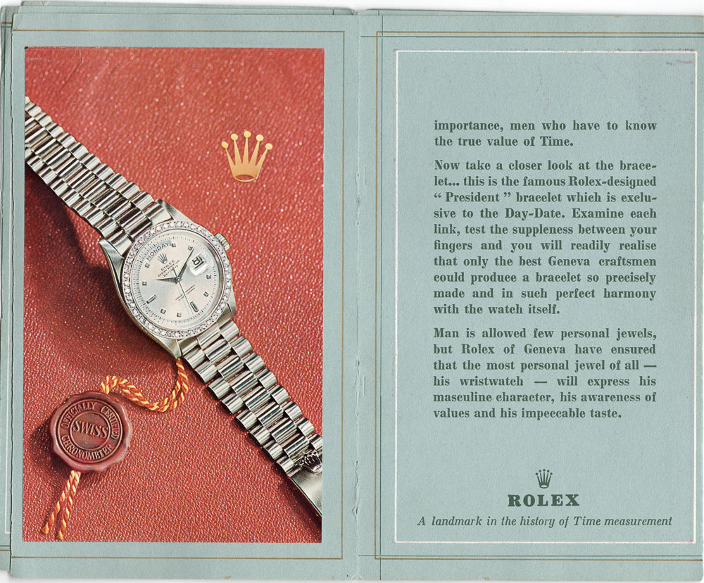 ROLEX THE DAY-DATE Ref.1803 “Doorstop Dial” 18k white gold