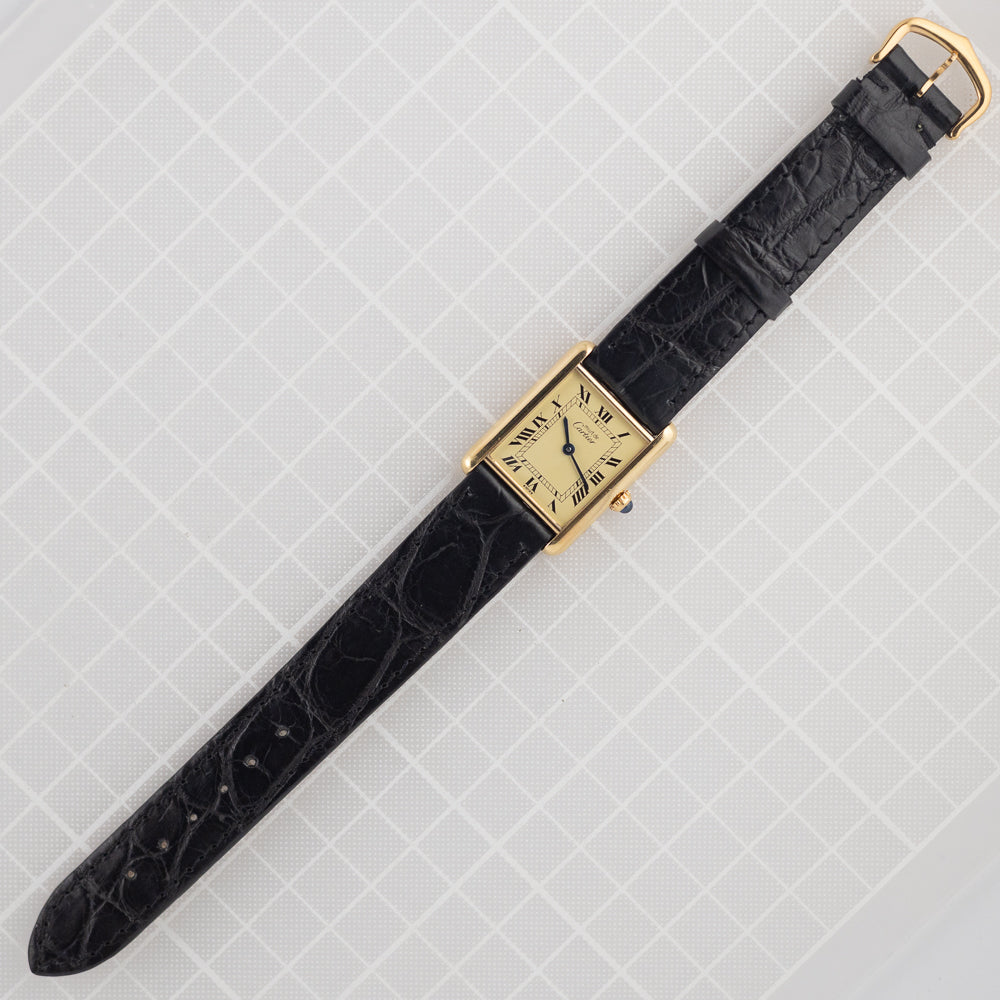 CARTIER LM MUST DE TANK REF.590005