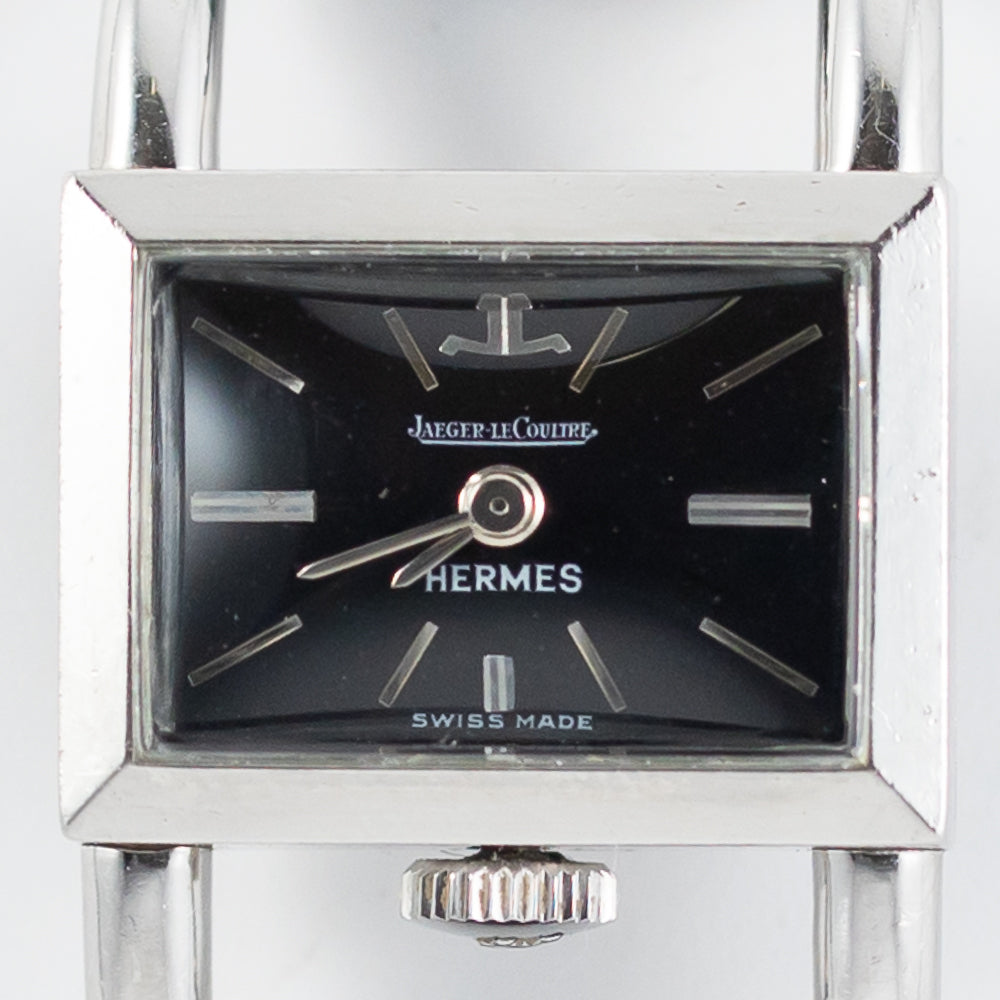 JAEGER LE COULTRE Etrier Ref.1670.42 'Retailed By Hermès' – TIMEANAGRAM JAEGER LE COULTRE Etrier Ref.1670.42 'Retailed By Hermès' – TIMEANAGRAM