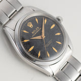 ROLEX OYSTER PERPETUAL Ref.6564 Black Gilt Dial