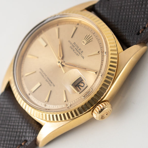 ROLEX DATEJUST Ref.1601 18K Yellow Gold