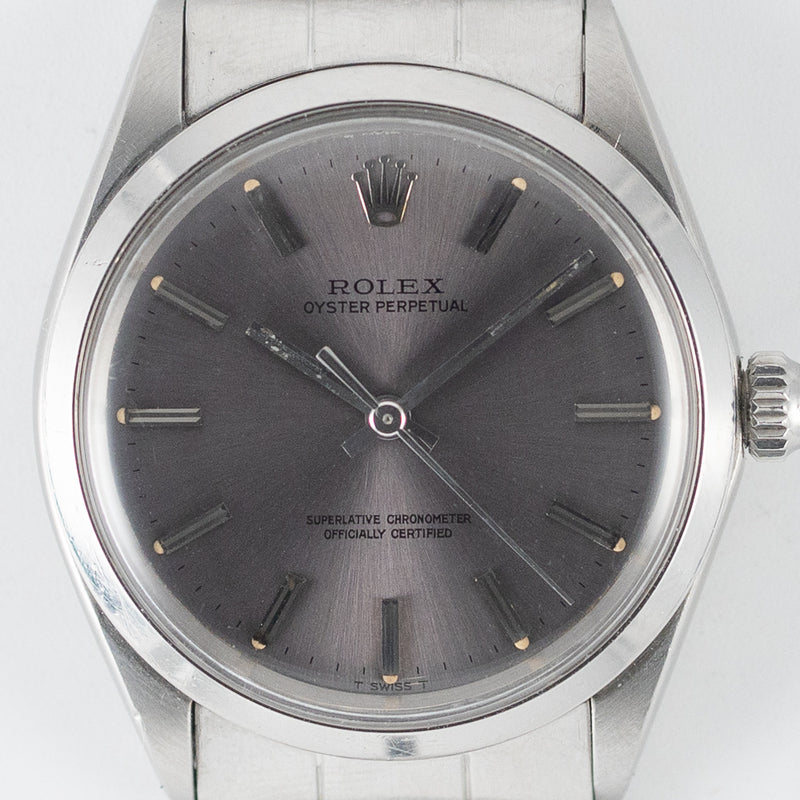 ROLEX OYSTER PERPETUAL Ref.1002 Purple Dial