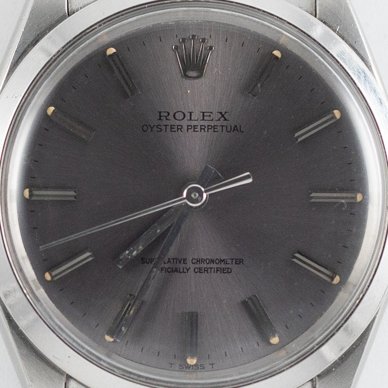 ROLEX OYSTER PERPETUAL Ref.1002 Purple Dial