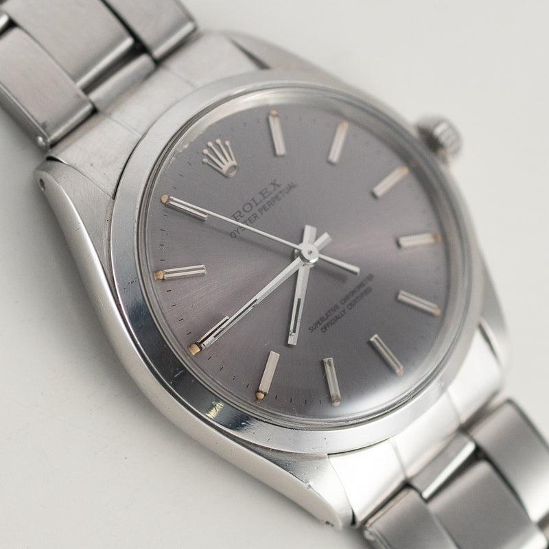 ROLEX OYSTER PERPETUAL Ref.1002 Purple Dial