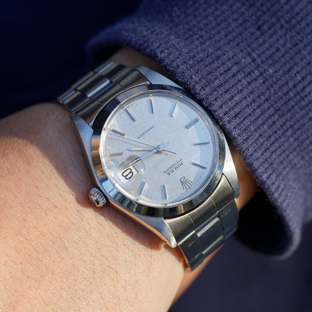 GW ピアス　㉞ ROLEX OYSTERDATE Ref.6694 – TIMEANAGRAM