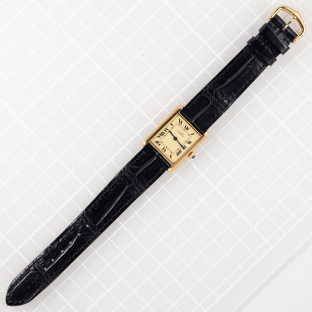 CARTIER LM MUST DE TANK REF.590005