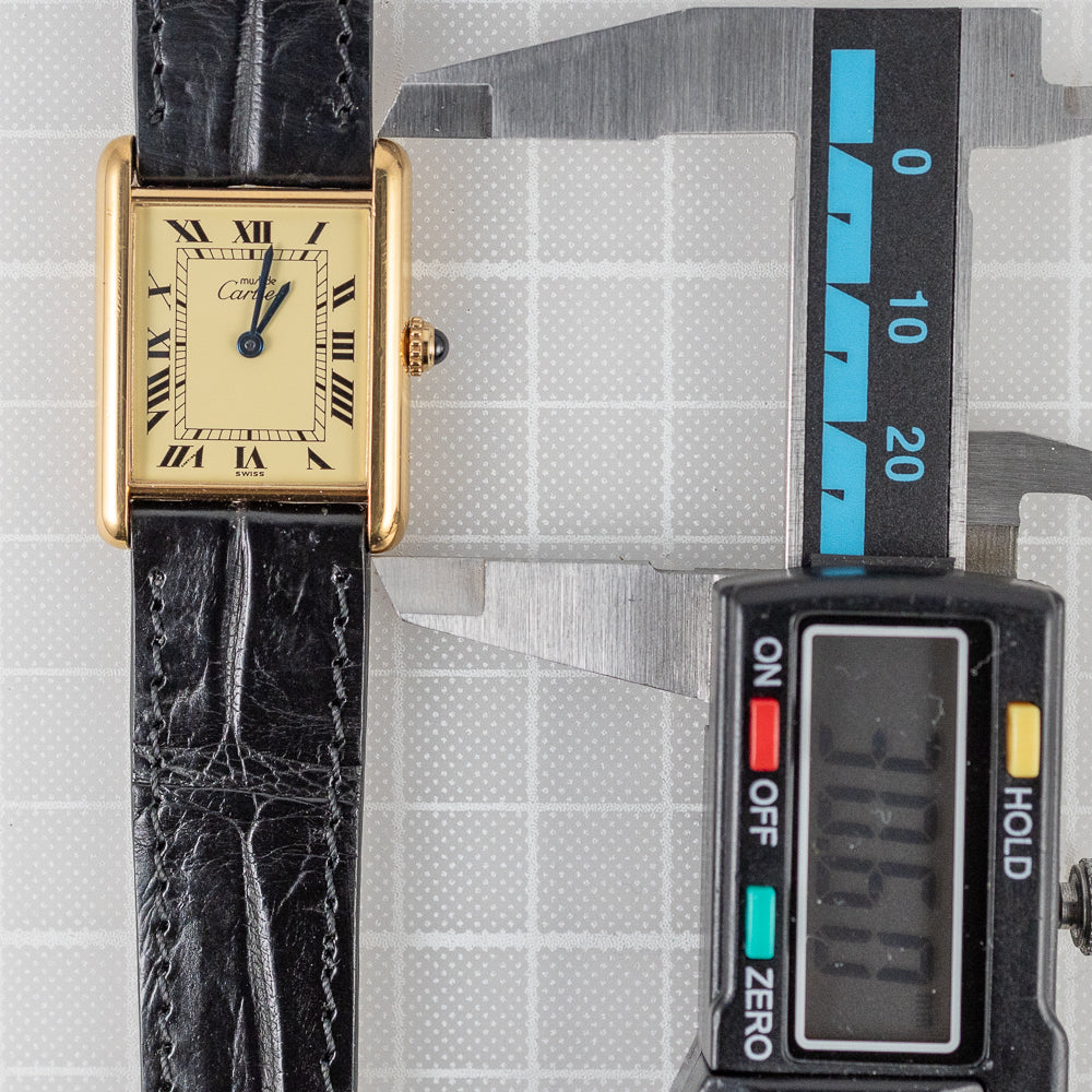 CARTIER LM MUST DE TANK REF.590005