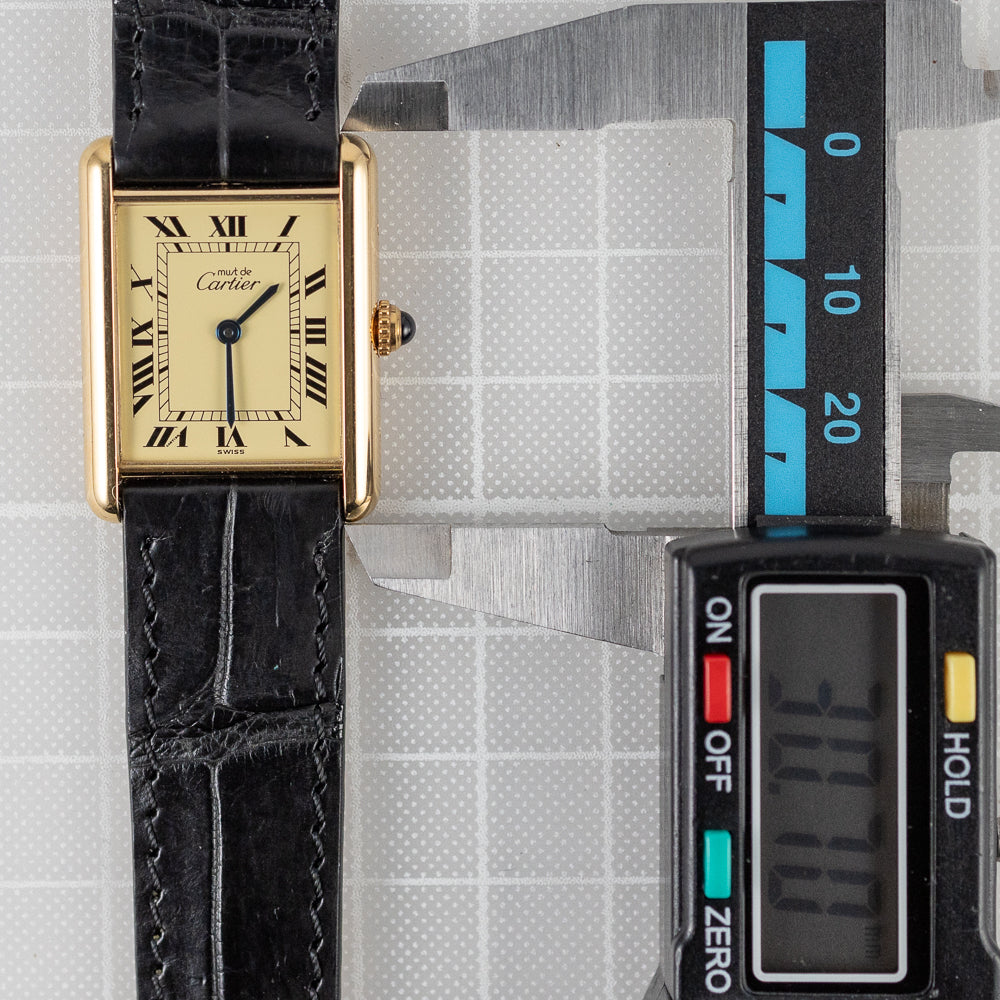 CARTIER LM MUST DE TANK REF.590005